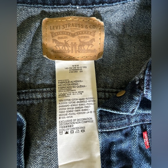 Youth Levi’s Jean jacket - Picture 3 of 4